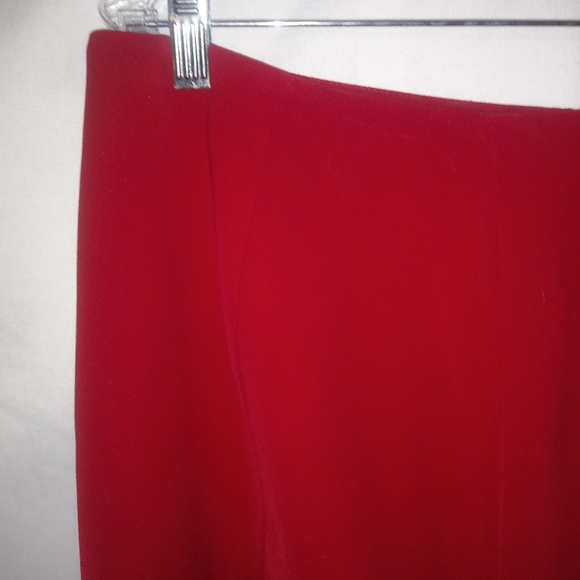 Rafael 16 Smart Red Pencil Straight Skirt Plus - Picture 3 of 6